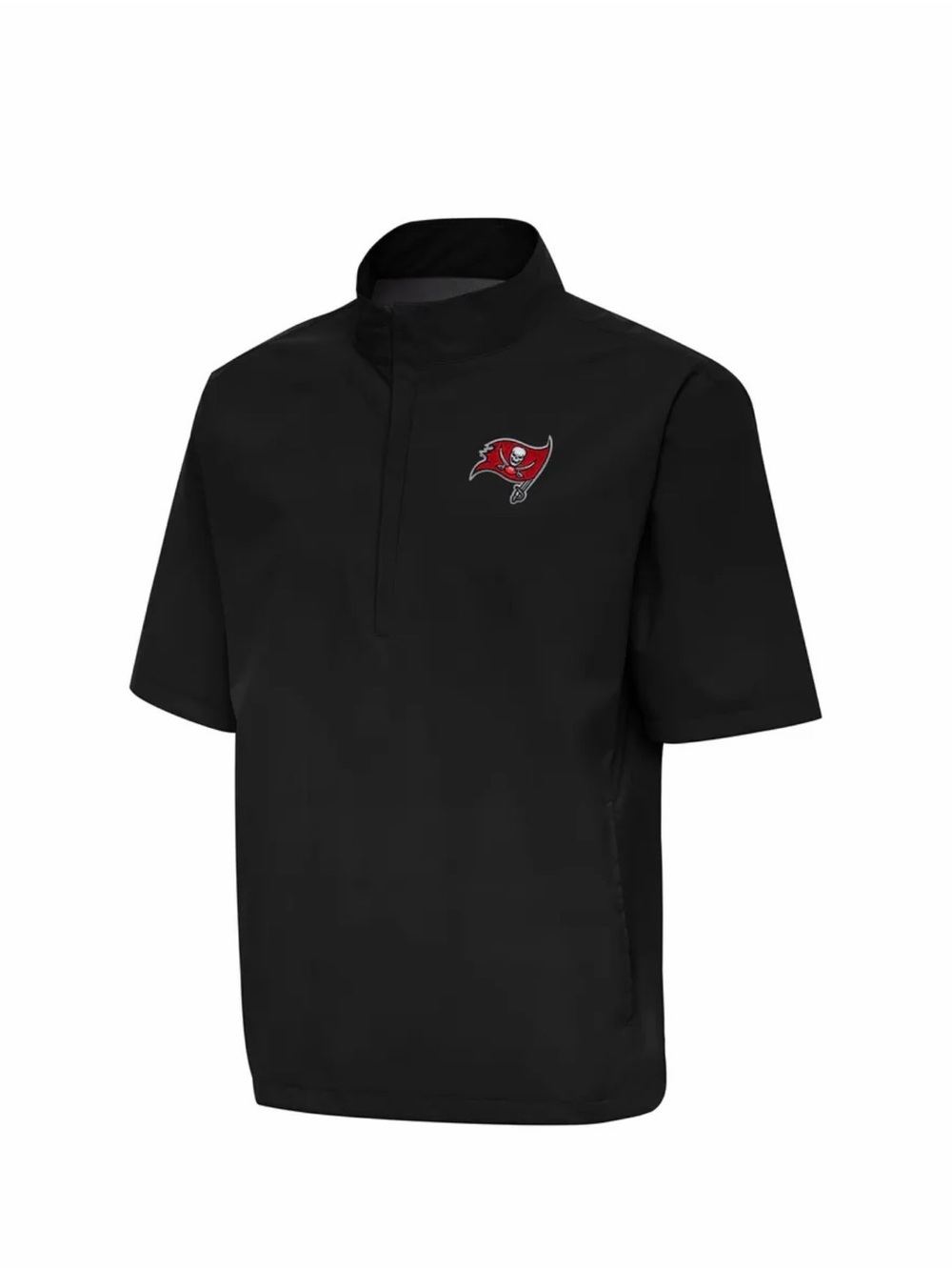 Nike NFL On-Field Tampa Bay Buccaneers Short Sleeve Windshirt Pullover Mens XXL